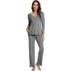 B-dark Heather Grey