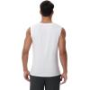 imageWiWi Men Pajamas Sleeveless Top Sleepwear TShirts Viscose from Bamboo Mens Tank Casual Loungewear Sleep Clothes Soft SXXLRaw White