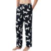 imageWiWi Mens Pajama Pants Soft Lounge Bottoms Sweatpants Button Fly Sleep Pjs Pant with Pockets Viscose from Bamboo SXXLDog