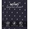 imageWiWi Mens Pajama Set Soft Sleepwear Button Down Pajamas Sets Classic Notch Collar Loungewear Viscose from Bamboo Pjs SXXLBdeer on Navy