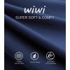 imageWiWi Mens Short Sleeve Pajamas Set Sleepwear Casual Soft Sleep Sets with Pockets Loungewear Viscose from Bamboo SXXLAnavy Blue