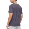 imageWiWi Mens TShirts Classic Soft Tee Viscose from Bamboo Loungewear Lightweight Short Sleeves Pajama Sleep Shirt SXXLAdark Grey
