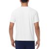 imageWiWi Mens TShirts Classic Soft Tee Viscose from Bamboo Loungewear Lightweight Short Sleeves Pajama Sleep Shirt SXXLAraw White