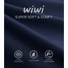imageWiWi Mens TShirts Classic Soft Tee Viscose from Bamboo Loungewear Lightweight Short Sleeves Pajama Sleep Shirt SXXLBdark Navy
