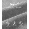imageWiWi Viscose from Bamboo Mens Pajama Pants Soft Lounge Bottoms Sweatpants Sleep Pant Drawstring with Pockets SXXLHeather GreyNavy