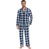 A-navy/Green Plaid
