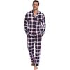 A-navy/Red Stripe Plaid