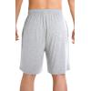 imageWiWi Mens Bamboo Viscose Pajama Shorts Lightweight Lounge Bottoms Soft Knit Sleep Short Pants Loungewear with Pockets S3XAash Grey