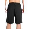 imageWiWi Mens Bamboo Viscose Pajama Shorts Lightweight Lounge Bottoms Soft Knit Sleep Short Pants Loungewear with Pockets S3XAblack