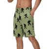 imageWiWi Mens Bamboo Viscose Pajama Shorts Lightweight Lounge Bottoms Soft Knit Sleep Short Pants Loungewear with Pockets S3XAchimpanzees