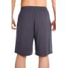 imageWiWi Mens Bamboo Viscose Pajama Shorts Lightweight Lounge Bottoms Soft Knit Sleep Short Pants Loungewear with Pockets S3XAdark Grey