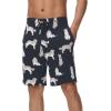 imageWiWi Mens Bamboo Viscose Pajama Shorts Lightweight Lounge Bottoms Soft Knit Sleep Short Pants Loungewear with Pockets S3XAdog