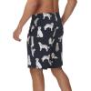 imageWiWi Mens Bamboo Viscose Pajama Shorts Lightweight Lounge Bottoms Soft Knit Sleep Short Pants Loungewear with Pockets S3XAdog