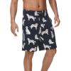 imageWiWi Mens Bamboo Viscose Pajama Shorts Lightweight Lounge Bottoms Soft Knit Sleep Short Pants Loungewear with Pockets S3XAdog