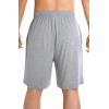 imageWiWi Mens Bamboo Viscose Pajama Shorts Lightweight Lounge Bottoms Soft Knit Sleep Short Pants Loungewear with Pockets S3XAheather Grey