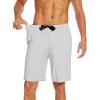 imageWiWi Mens Bamboo Viscose Pajama Shorts Lightweight Lounge Bottoms Soft Knit Sleep Short Pants Loungewear with Pockets S3XCash Grey