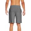 imageWiWi Mens Bamboo Viscose Pajama Shorts Lightweight Lounge Bottoms Soft Knit Sleep Short Pants Loungewear with Pockets S3XCdark Heather Grey