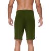 imageWiWi Mens Bamboo Viscose Pajama Shorts Lightweight Lounge Bottoms Soft Knit Sleep Short Pants Loungewear with Pockets S3XDarmy Green