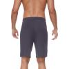 imageWiWi Mens Bamboo Viscose Pajama Shorts Lightweight Lounge Bottoms Soft Knit Sleep Short Pants Loungewear with Pockets S3XDdark Grey