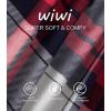 imageWiWi Pajamas for MenViscose Made from BambooLong Sleeve Pj Set CrewNeck Pajama Sets Comfy Loungewear SXXLNavynavyRed Plaid