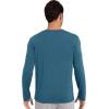 imageWiWi Viscose from Bamboo Mens Long Sleeve Tees Sun Protection Athletic Crew Neck Shirts for Pajamas SXXLAgreen