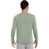 imageWiWi Viscose from Bamboo Mens Long Sleeve Tees Sun Protection Athletic Crew Neck Shirts for Pajamas SXXLAjasmine Green