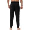 imageWiWi Viscose from Bamboo Mens Pajama Pants Jogger Bottoms Sleep Pant with Pockets Sweatpants SXXLBlack
