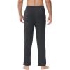 imageWiWi Viscose from Bamboo Mens Sleep Pant Sports Trousers with Pockets Light bottom SXXLAcharcoal Heather