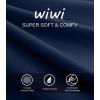 imageWiWi Viscose from Bamboo Mens Sleep Pant Sports Trousers with Pockets Light bottom SXXLAdark Blue
