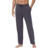imageWiWi Viscose from Bamboo Mens Sleep Pant Sports Trousers with Pockets Light bottom SXXLAdark Grey