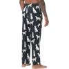 imageWiWi Viscose from Bamboo Mens Sleep Pant Sports Trousers with Pockets Light bottom SXXLAdog