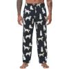 imageWiWi Viscose from Bamboo Mens Sleep Pant Sports Trousers with Pockets Light bottom SXXLAdog