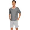 B-dark Heather Grey/Ash Grey