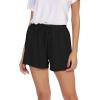 imageWiWi Bamboo Visose Pajama Shorts for Women Soft Sleep Bottoms Plus Size Lounge Boxers Pj Sleepwear Bottom S4XAblack