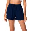 imageWiWi Bamboo Visose Pajama Shorts for Women Soft Sleep Bottoms Plus Size Lounge Boxers Pj Sleepwear Bottom S4XBnavy