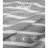imageWiWi Bamboo Visose Pajama Shorts for Women Soft Sleep Bottoms Plus Size Lounge Boxers Pj Sleepwear Bottom S4XClight Heather GreyWhite Stripe