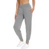 imageWiWi Joggers for Women with Pockets High Waist Workout Yoga Tapered Sweatpants Womens Lounge Pants SXXLHeather Grey