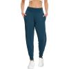 imageWiWi Joggers for Women with Pockets High Waist Workout Yoga Tapered Sweatpants Womens Lounge Pants SXXLInk Blue