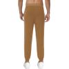 imageWiWi Mens Athletic Joggers Casual Gym Sweatpants Drawstring French Terry Workout Lounge Pants with Pockets SXXLBrown