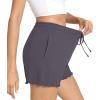 imageWiWi Pajama Shorts for Women  Viscose Made from Bamboo Soft Sleep Shorts Casual Pj Bottoms SXXLDark Grey