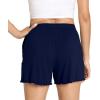 imageWiWi Pajama Shorts for Women  Viscose Made from Bamboo Soft Sleep Shorts Casual Pj Bottoms SXXLNavy