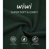 imageWiWi Pajama Top for Men Mens Lightweight Long Sleeve Tees Crewneck Sweatshirt Loungewear PJs Sleepwear Tees SXXLDark Fence Green