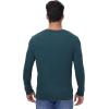imageWiWi Pajama Top for Men Mens Lightweight Long Sleeve Tees Crewneck Sweatshirt Loungewear PJs Sleepwear Tees SXXLDeep Teal