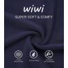 imageWiWi Pajama Top for Men Mens Lightweight Long Sleeve Tees Crewneck Sweatshirt Loungewear PJs Sleepwear Tees SXXLNavy