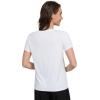 imageWiWi Pajama Top for Women Short Sleeve Scoop Neck Pajamas Soft Viscose from Bamboo Basic Solid TShirt PJ SXXLRaw White