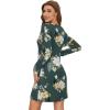 imageWiWi Viscose from Bamboo Nightgowns for Women Long Sleeve Sleep Shirts Soft Sleepwear Pajamas Nightshirts SXXLAgreenFloral