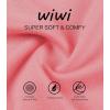 imageWiWi Viscose from Bamboo Pajama Tops for Women Soft Short Sleeve Tee Sleep Shirts V Neck TShirt Pjs Top Sleepwear SXXLAcoral Pink