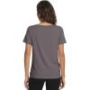 imageWiWi Viscose from Bamboo Pajama Tops for Women Soft Short Sleeve Tee Sleep Shirts V Neck TShirt Pjs Top Sleepwear SXXLAdark Grey