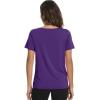 imageWiWi Viscose from Bamboo Pajama Tops for Women Soft Short Sleeve Tee Sleep Shirts V Neck TShirt Pjs Top Sleepwear SXXLAdark Purple