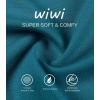 imageWiWi Viscose from Bamboo Pajama Tops for Women Soft Short Sleeve Tee Sleep Shirts V Neck TShirt Pjs Top Sleepwear SXXLAdark Teal